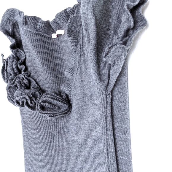 Vtg Wool Knit Sweater Dress. Md in Italy, XS. - Picture 12 of 16